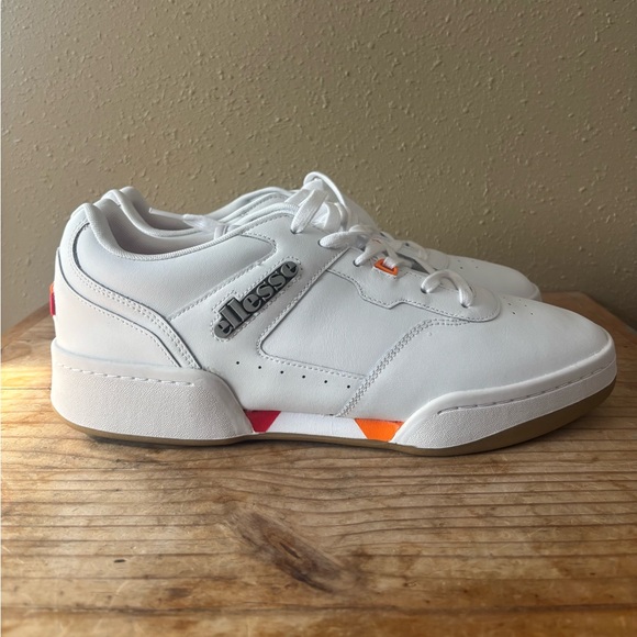 Brand new Ellesse Piacentino white leather 2.0 size 11 - Picture 3 of 7